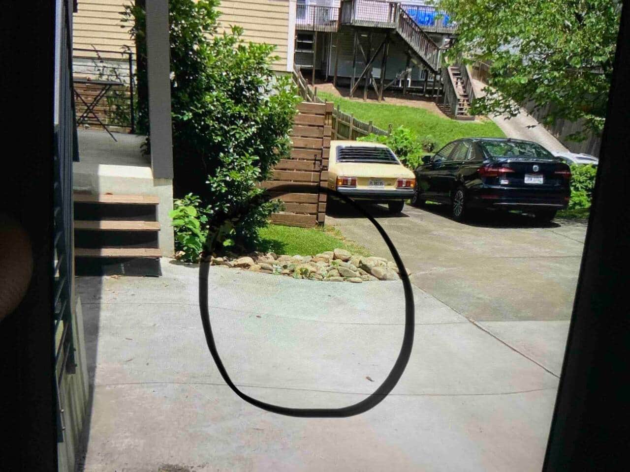 This is the parking spot for your unit. Please only park in this spot.