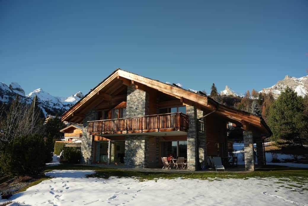 Entrée du chalet