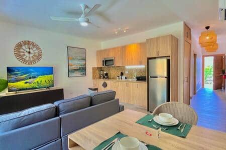 4-A3 • Sosúa • 10 minutos a pie de la playa y la ciudad • Aire acondicionado completo