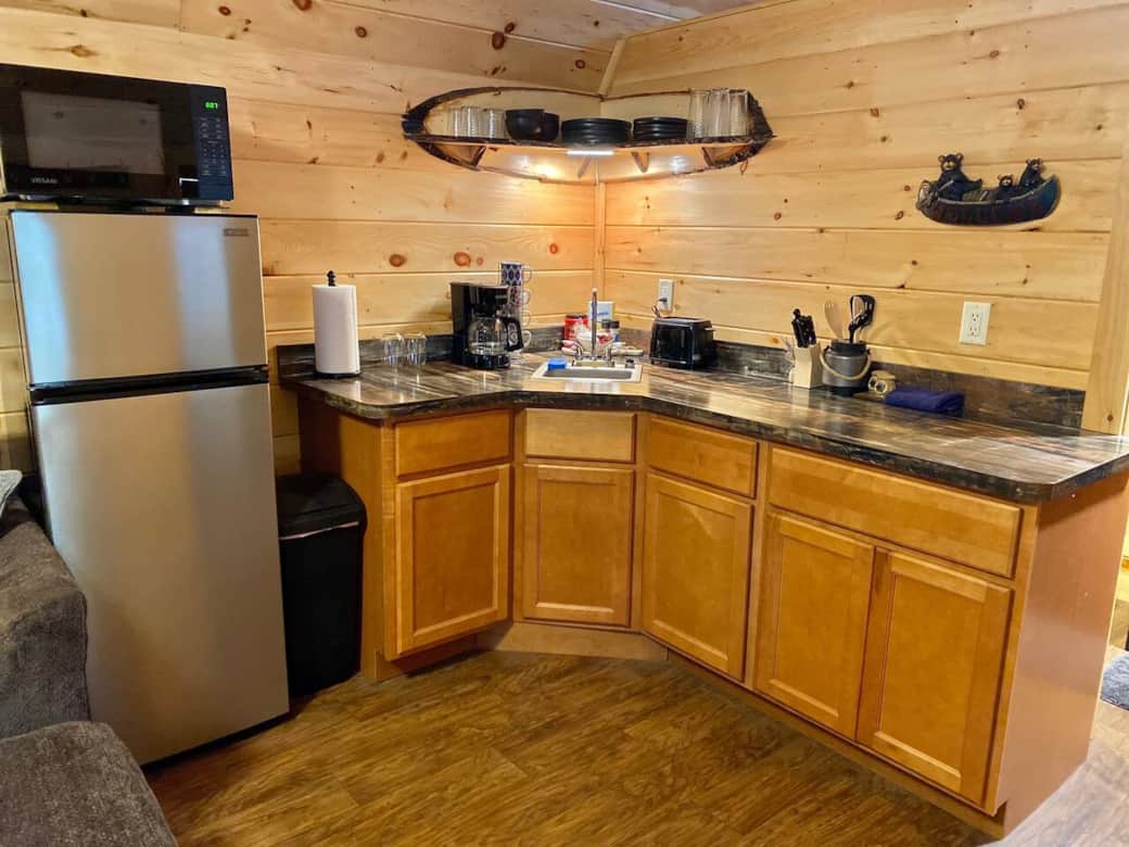 The Bear Trap Kitchenette