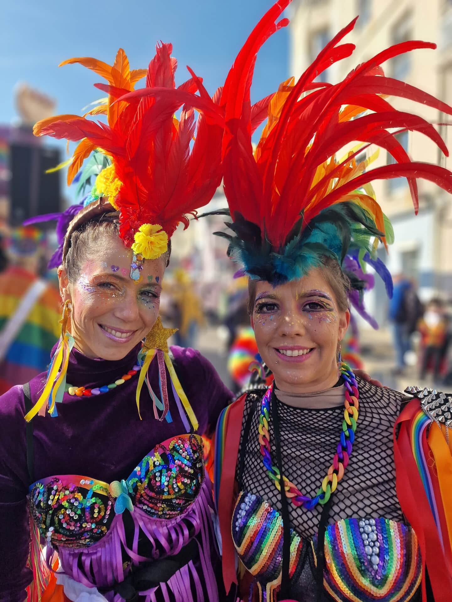 2 carnavalières au carnaval de Granville