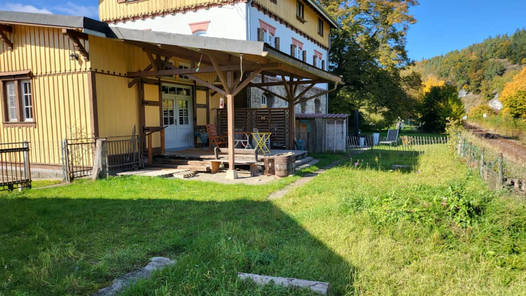 Veranda und Garten