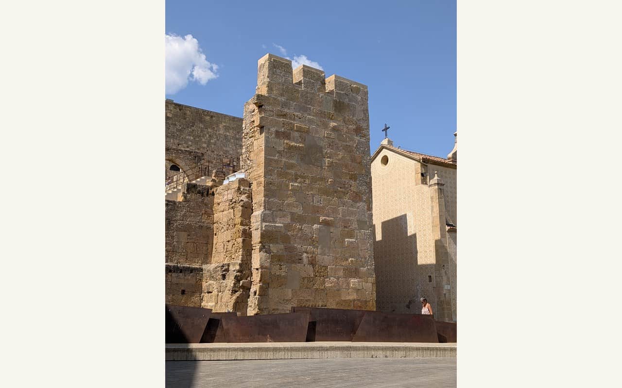 Roman Praetorium, traditionally known as Pilats, beside Plaça del Rei in Tarragona