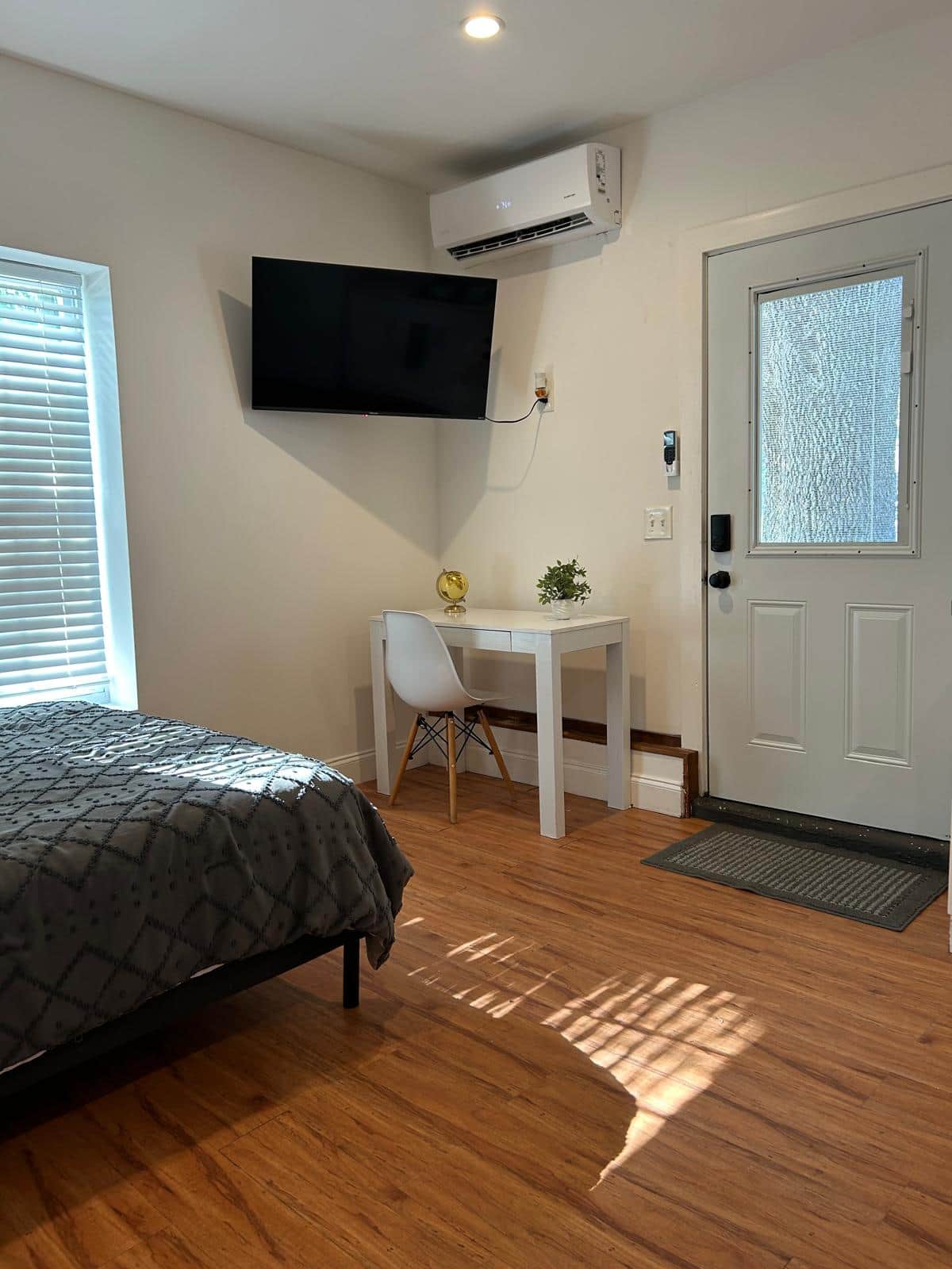 Dedicated workspace with a comfortable chair and stylish decor. Lakeland, FL