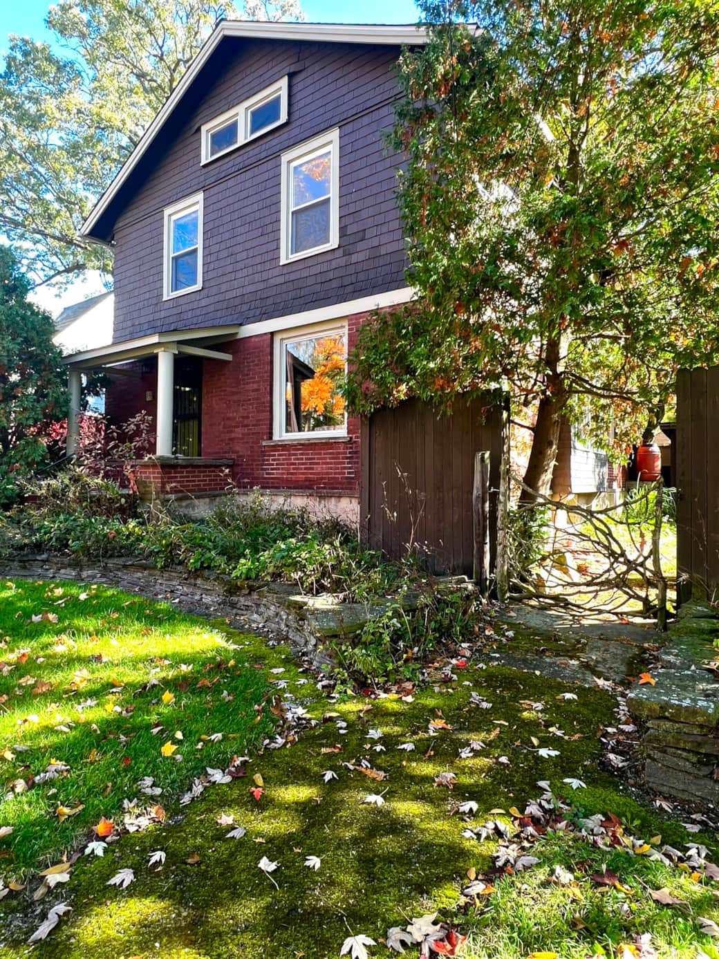 Front Porch and Garden Gate