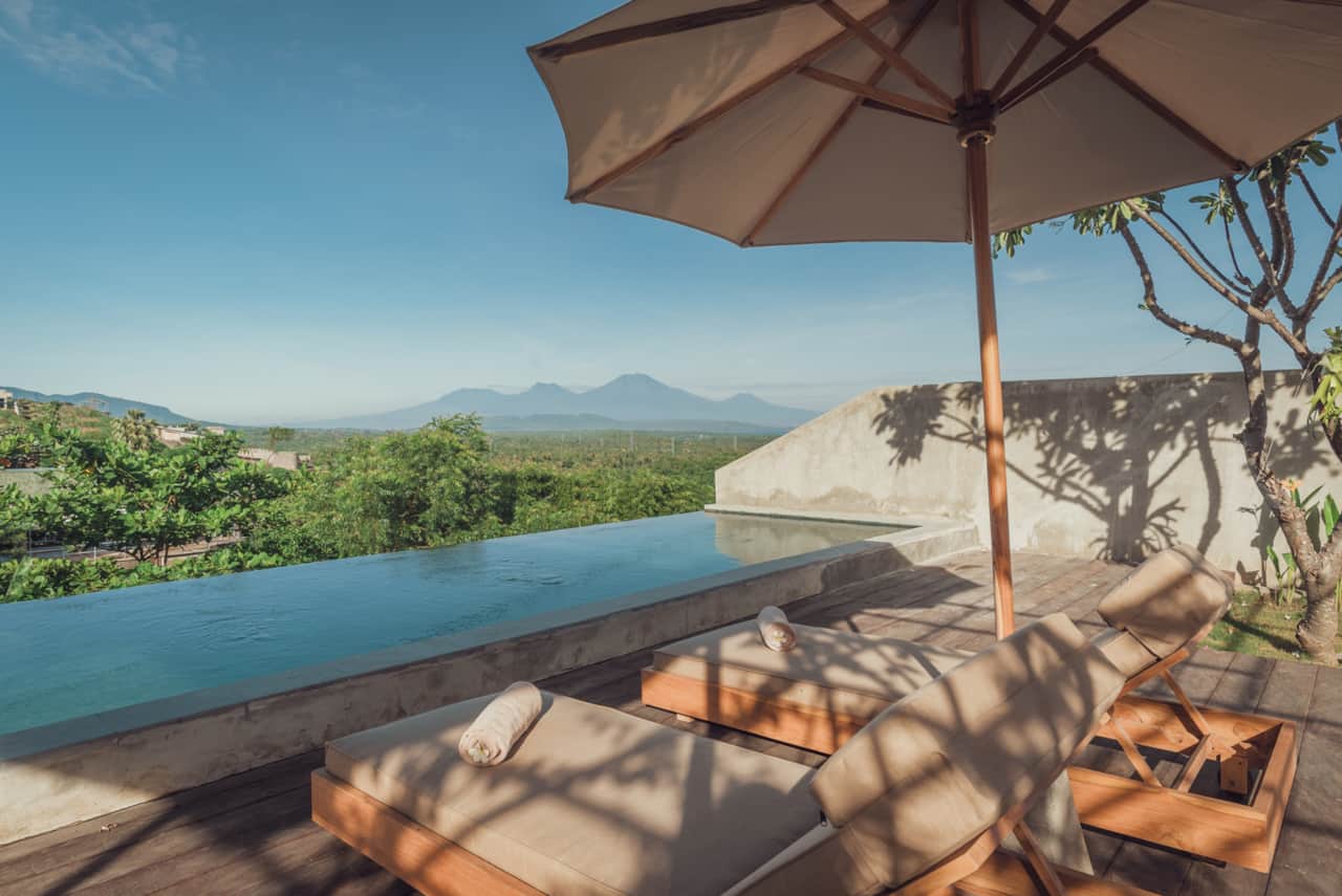 Villa Lulu, volcano view