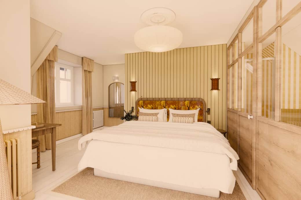 Suite, vue sur l'Aven Suite, vue sur l'Aven