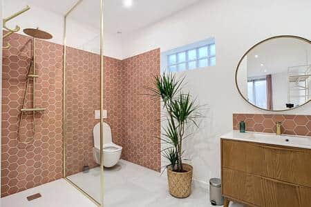 Salle de bain golden suite