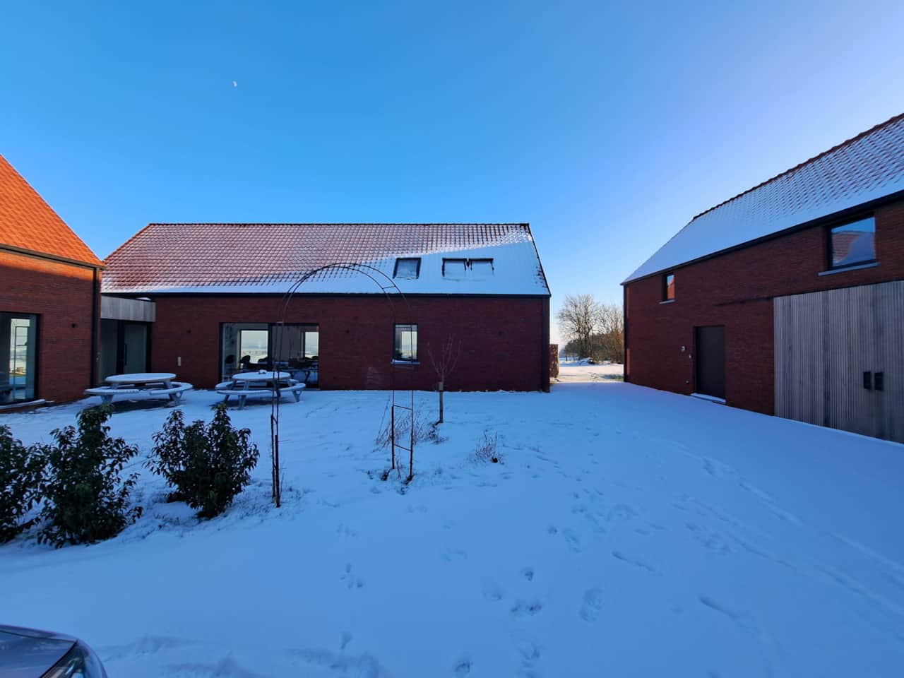 Binnenkoer winter