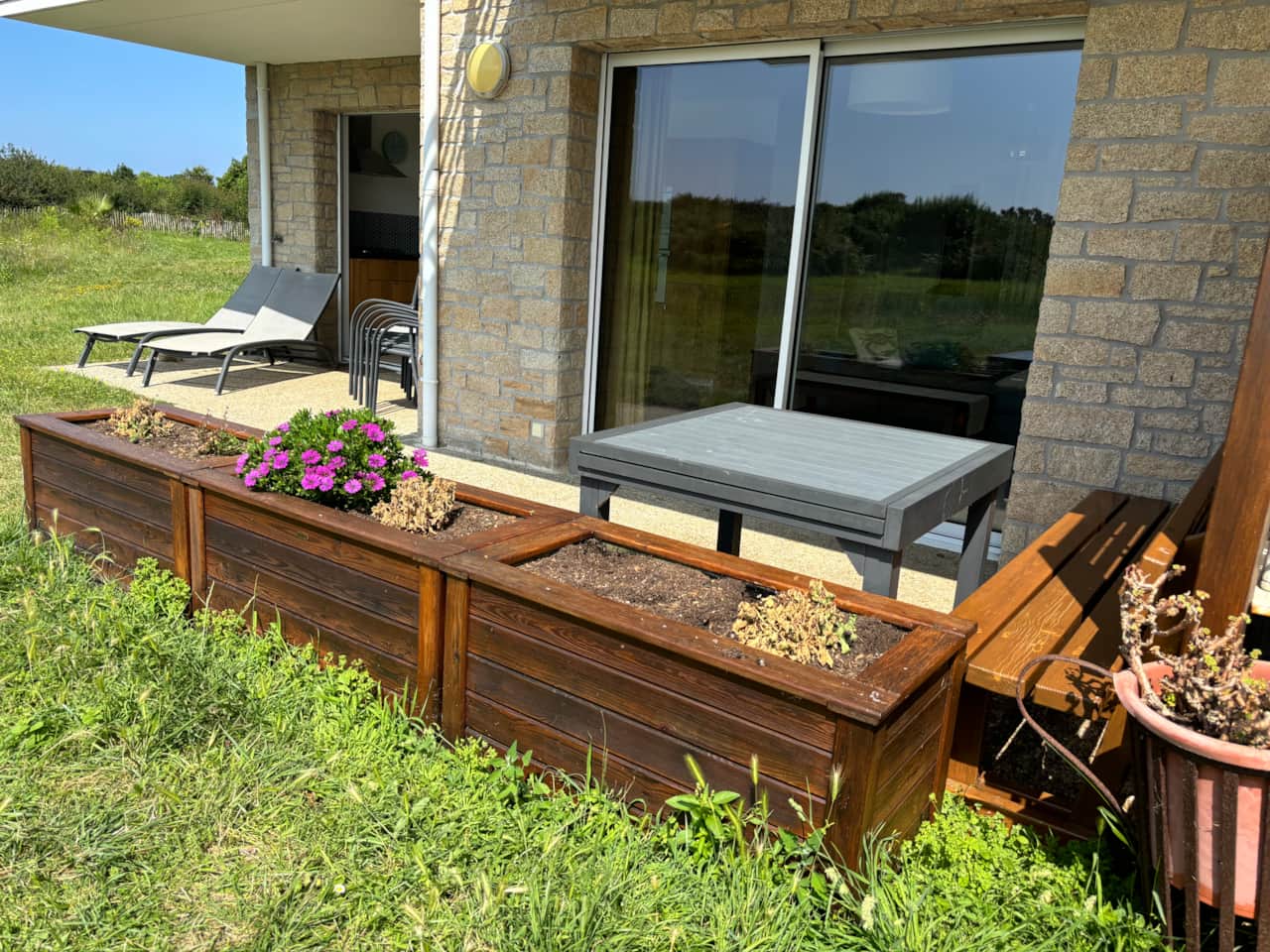 Grande terrasse privée
