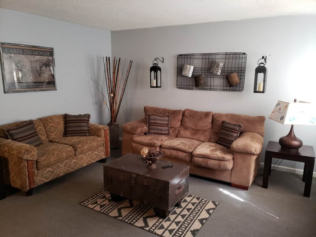 Relax and watch a movie with  the family. 