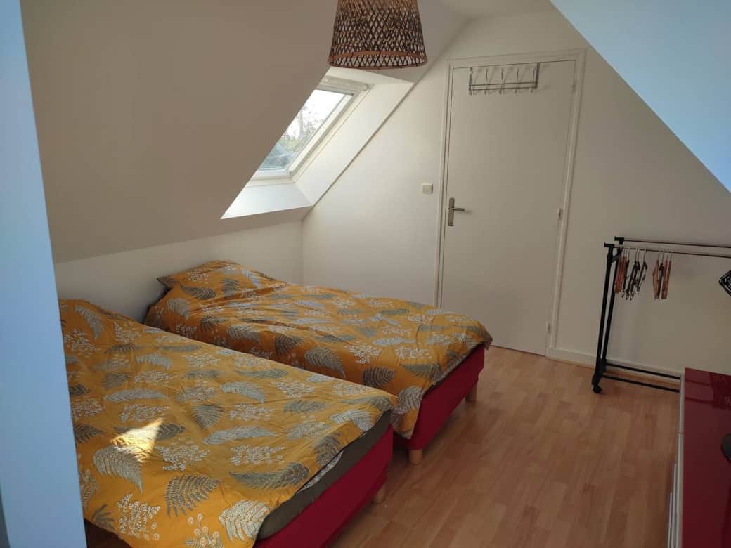 La chambre en configuration 2 lits