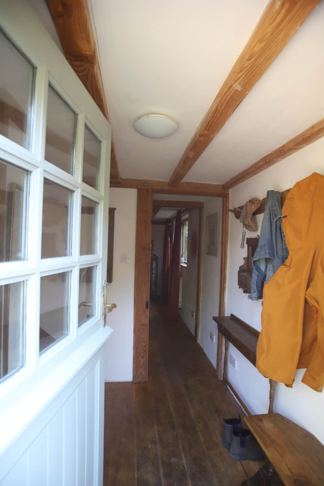 Through the front door Through the front door