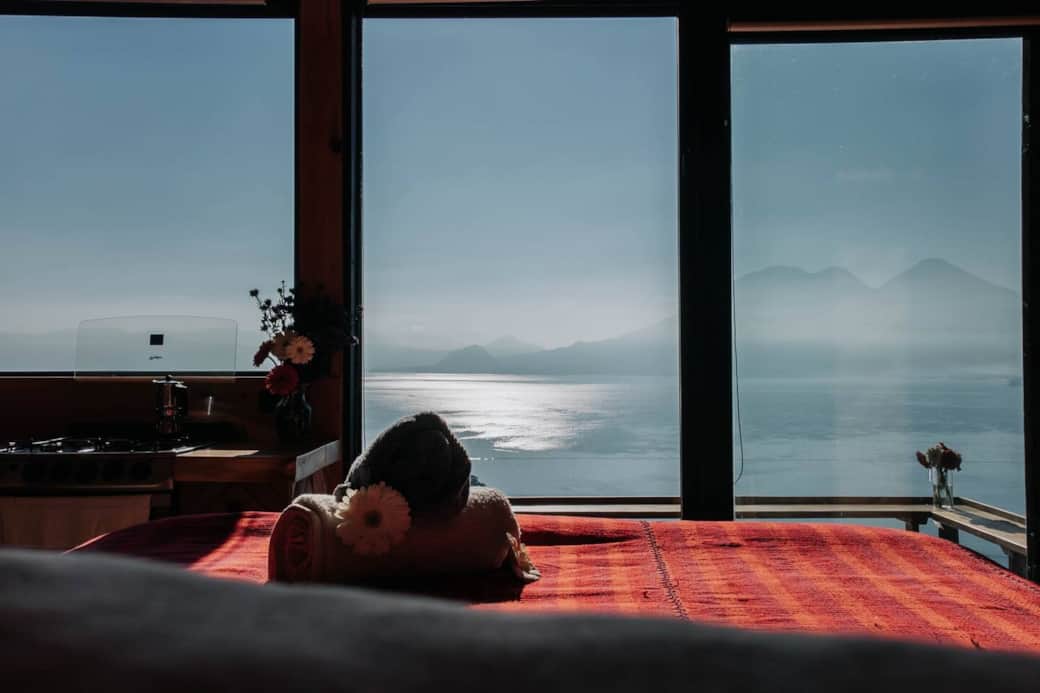 View from bed View from bed