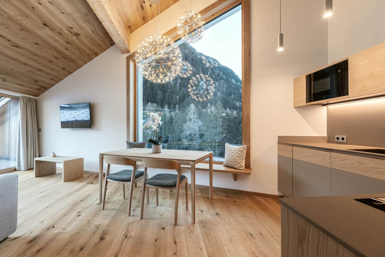 Living Room with Kitchenette