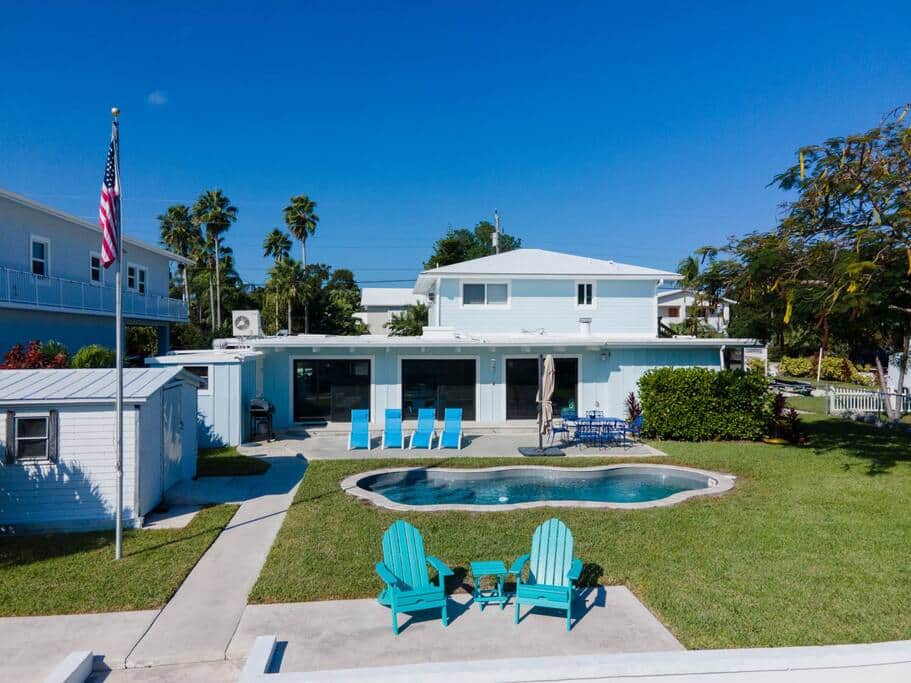Pool and Backyard Area
