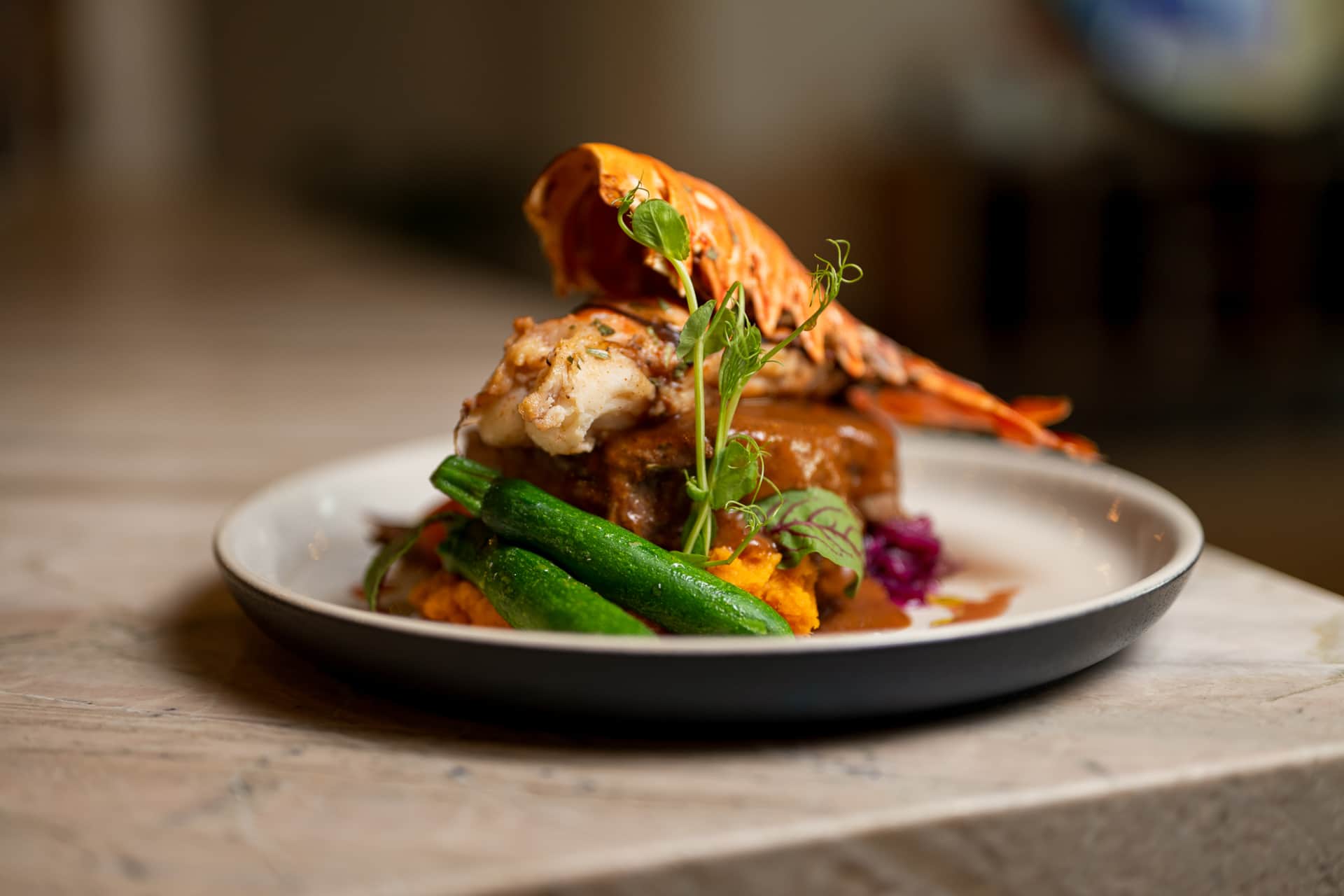 Surf and Turf dinner at Villa TuluMar