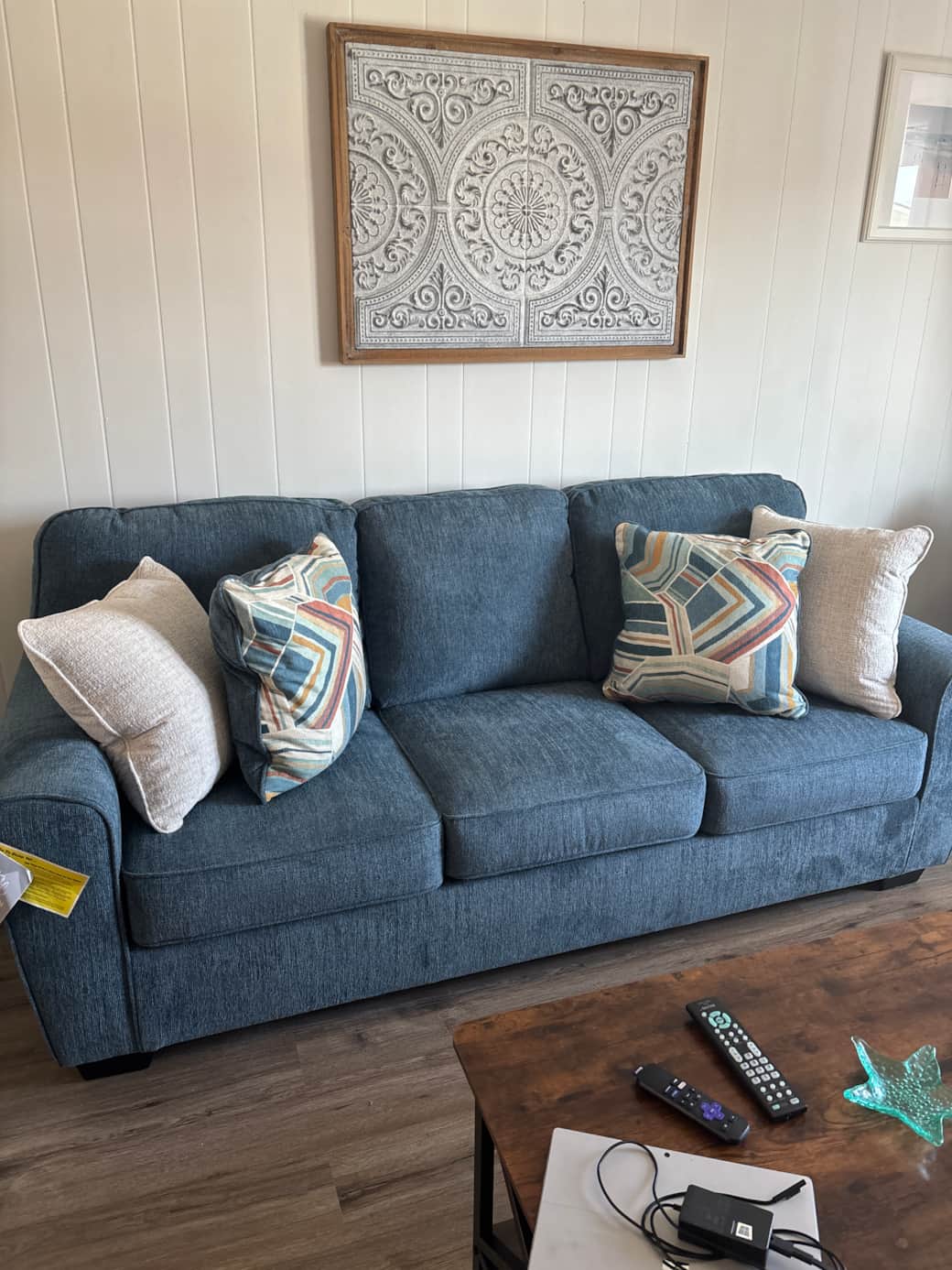 pullout couch in living room