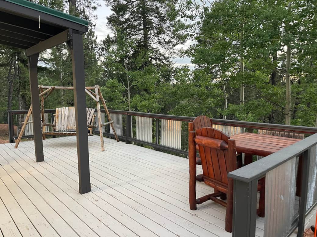 The deck