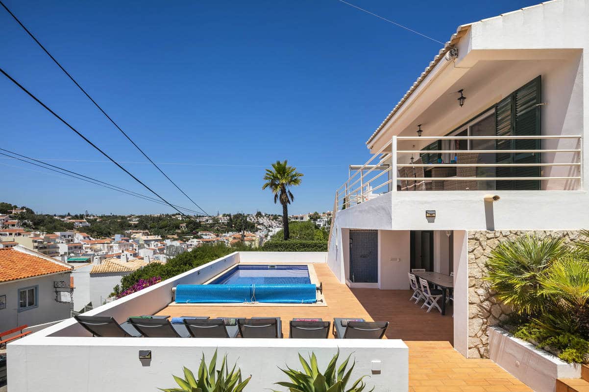 Carvoeiro Rentals Casa Caravela pool terrace