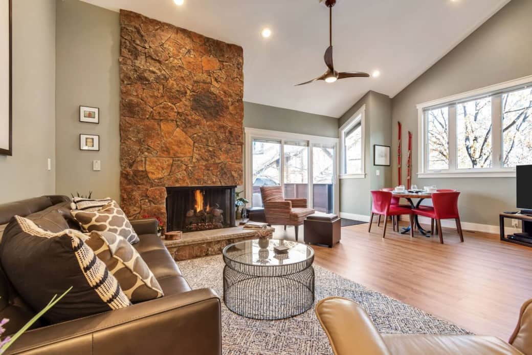 Wonderful 4 bedroom home with hot tub, fireplace, views of the mountains, two car garage and more.  Close to Alta, Snowbird, Solitude and Brighton.