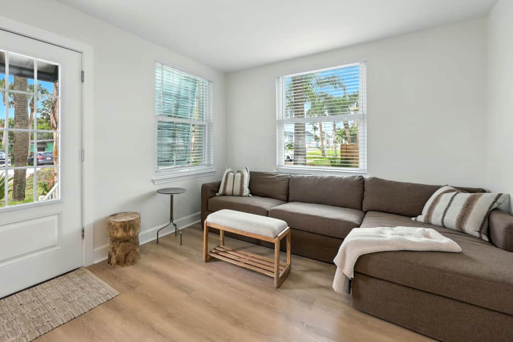 Seating area off the front entrance Seating area off the front entrance