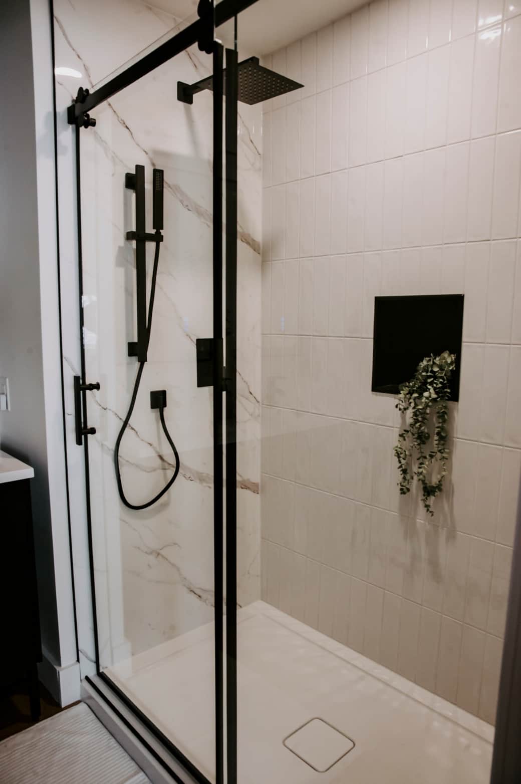 Room 1 shower Room 1 shower