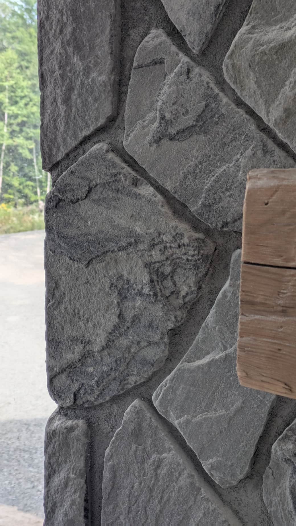 Natural stone Fireplace