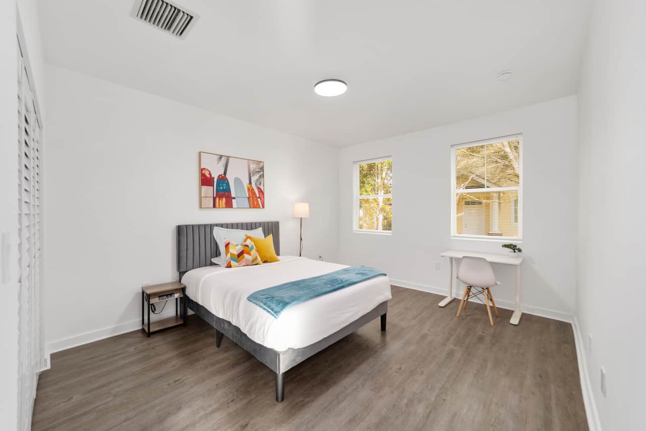 Bedrooms with queen beds