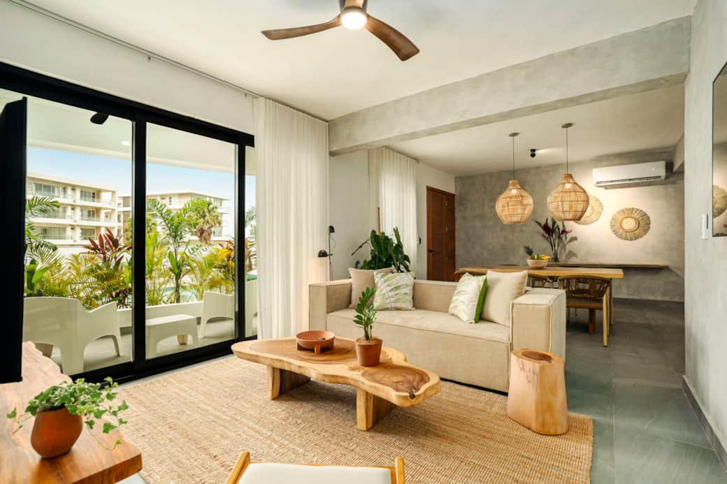 Cabarete encuentro open plan living dining area Cabarete encuentro open plan living dining area