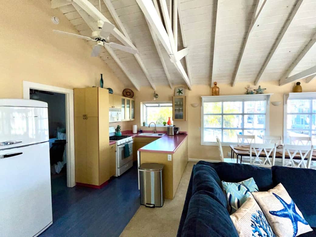 Upstairs kitchen
