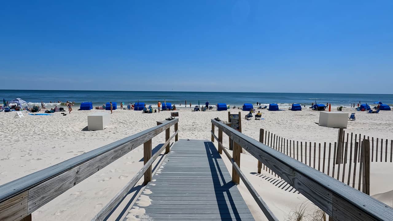 Perdido Sun Resort Beach Access