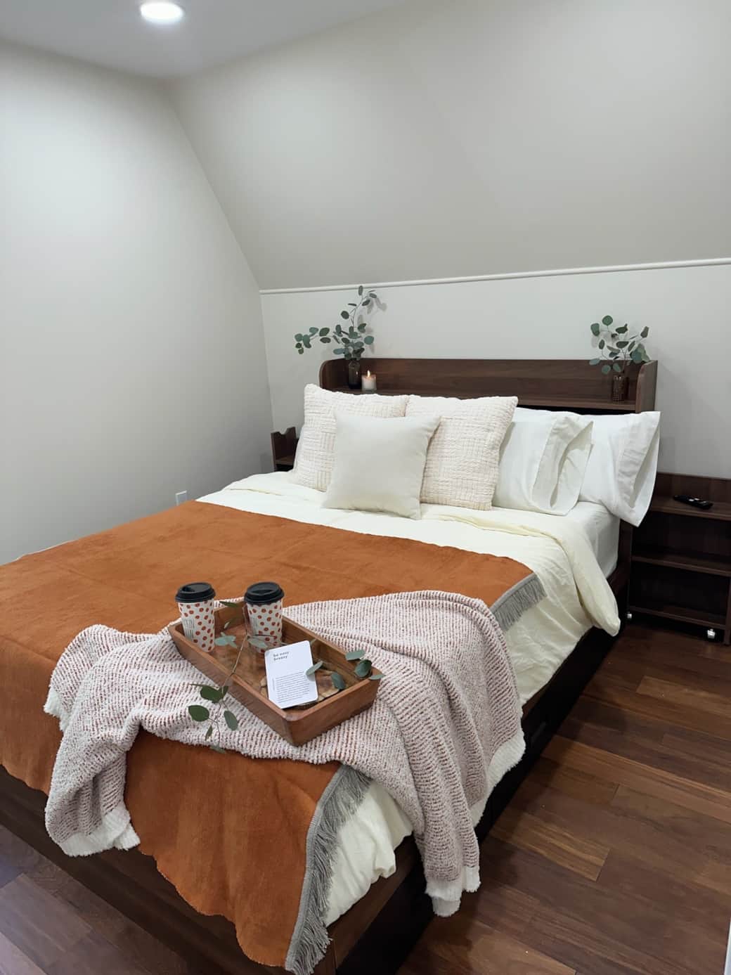 Comfortable bedding and custom beds