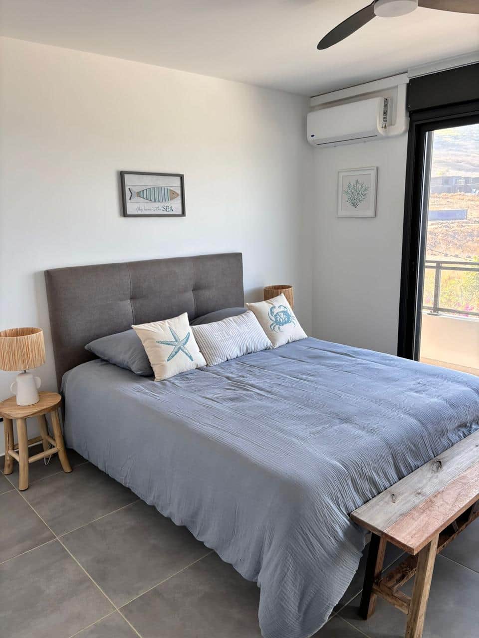 Chambre bleue