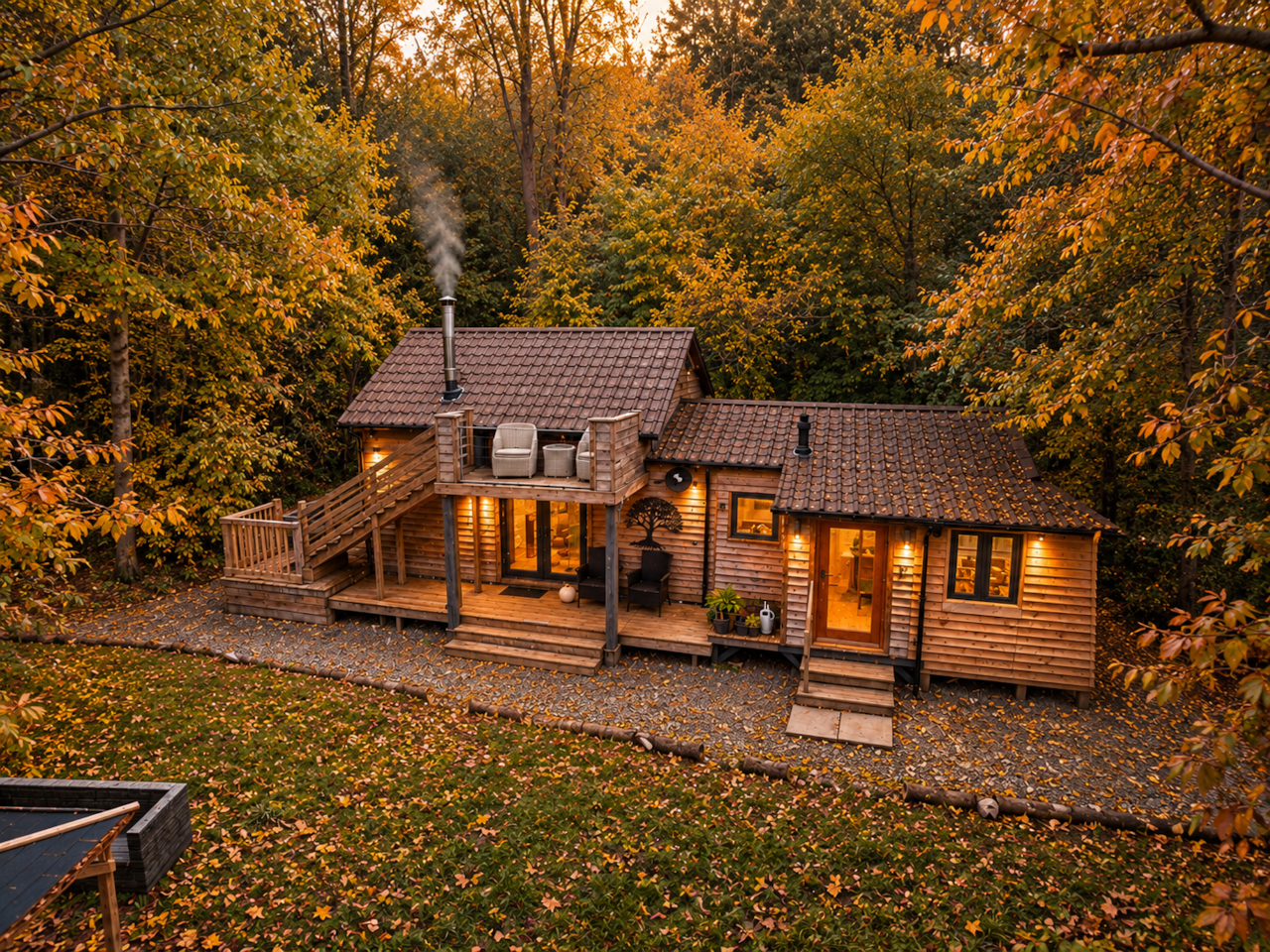 Tree House - autumn