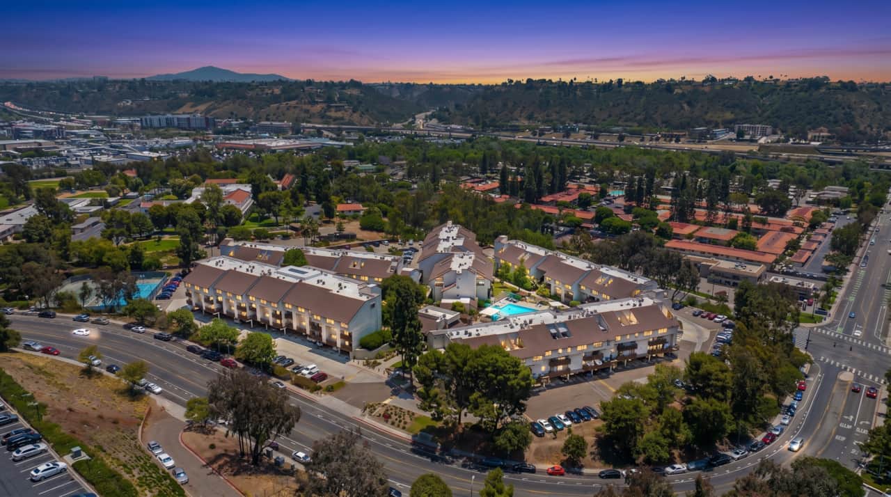 Aerial View of the complex