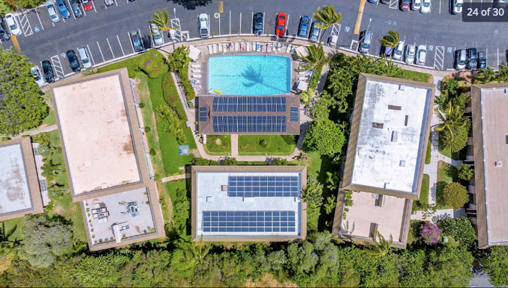 Pool Arial View