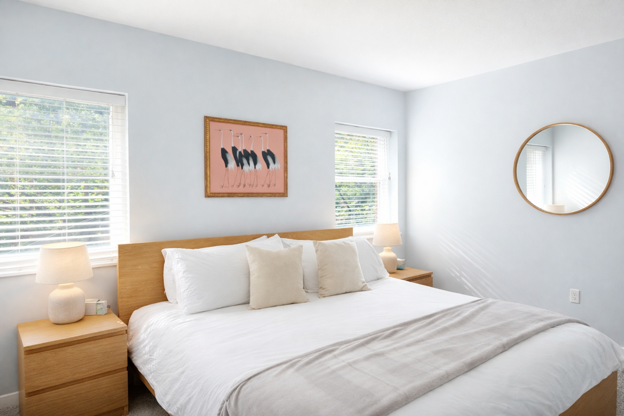 Sink into our ultra-comfortable Casper king mattress