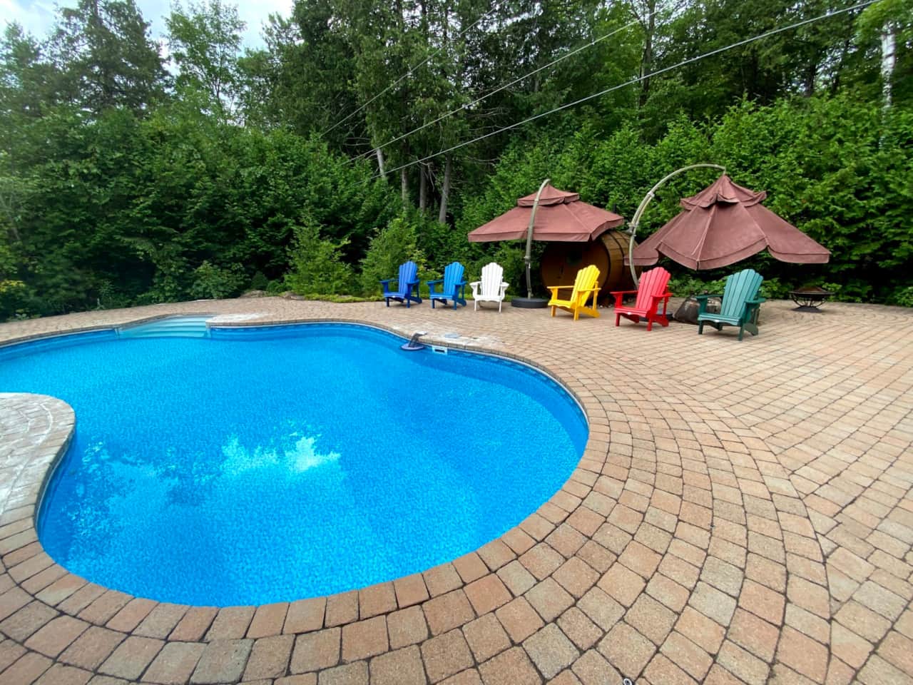 Take a dip in our heated pool! 
