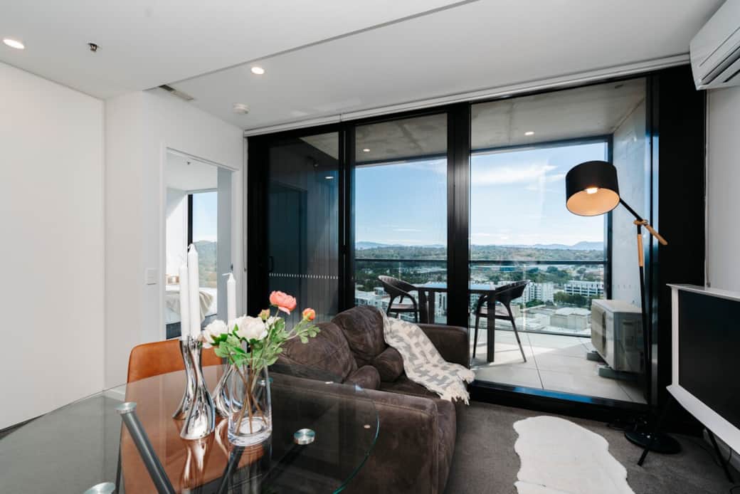 Immerse yourself in the sophistication of our luxury living room. With its expansive windows offering a panoramic view, this space is designed for relaxation and socializing in style.