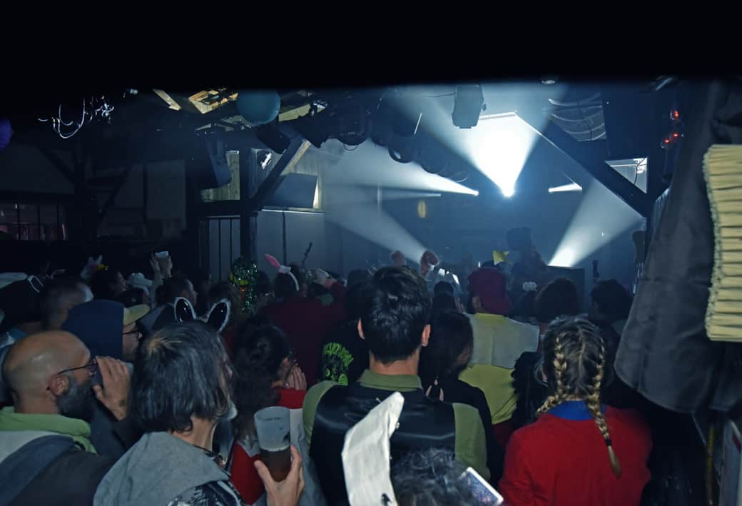La salle en concert