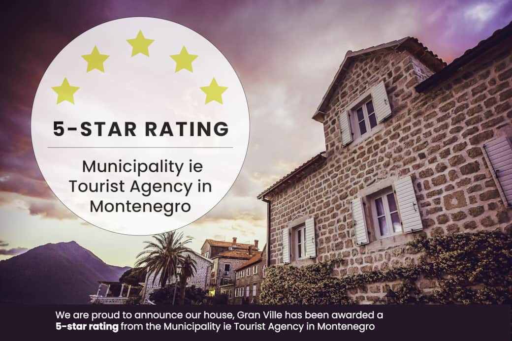 5-star rating award