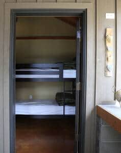Dually bunk beds with outside entrance - BigBay New Denver, BC Canada