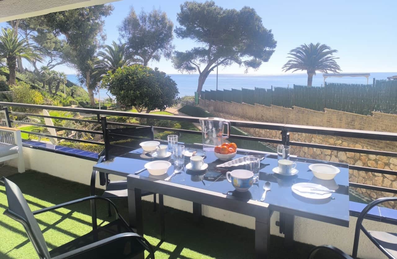Terrasse vue mer