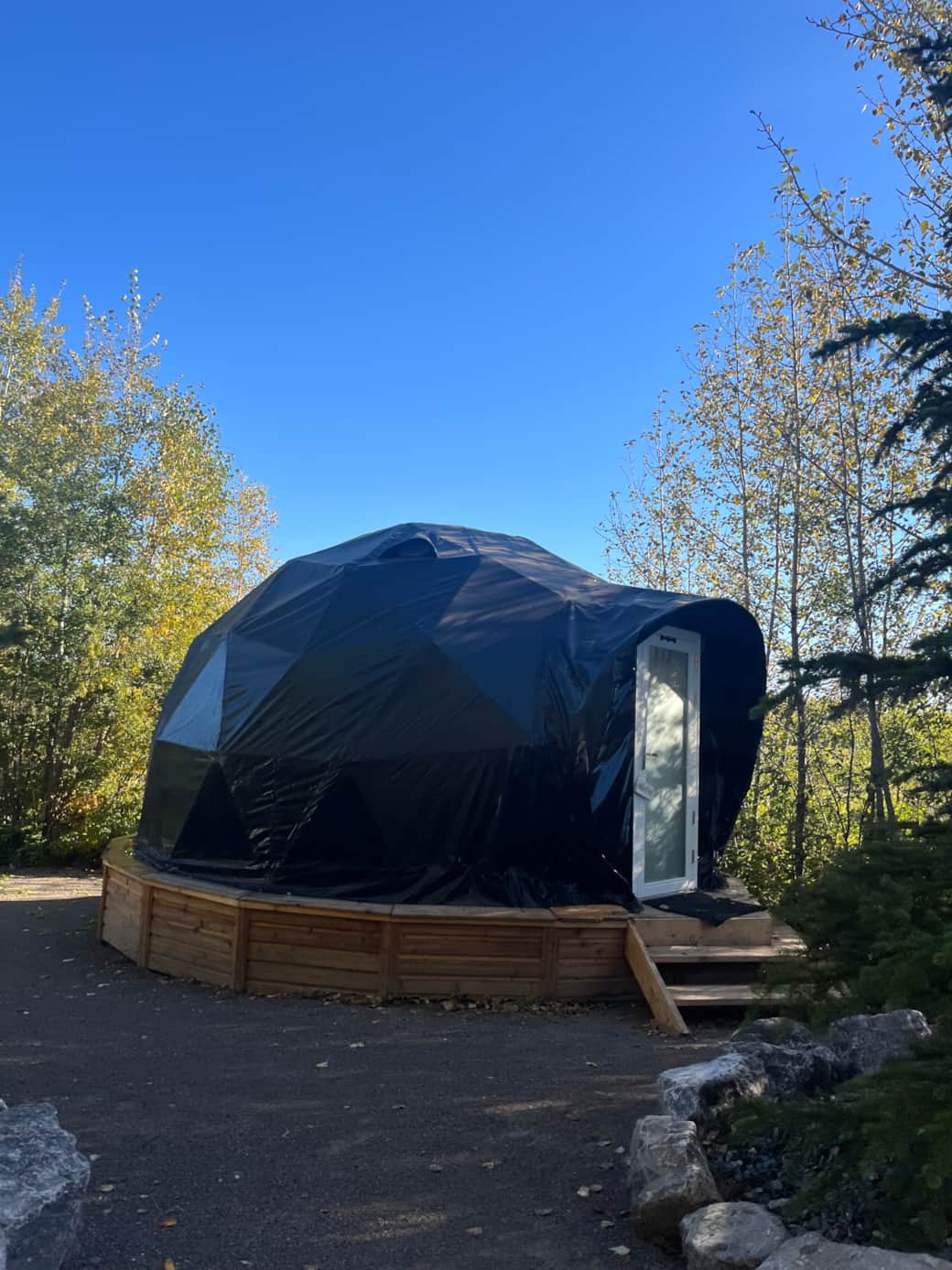 Black Dome Exterior Black Dome Exterior