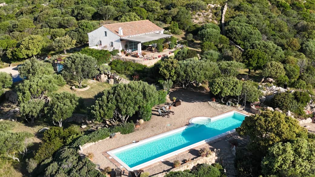 Luftansicht Haus | Aerial view house