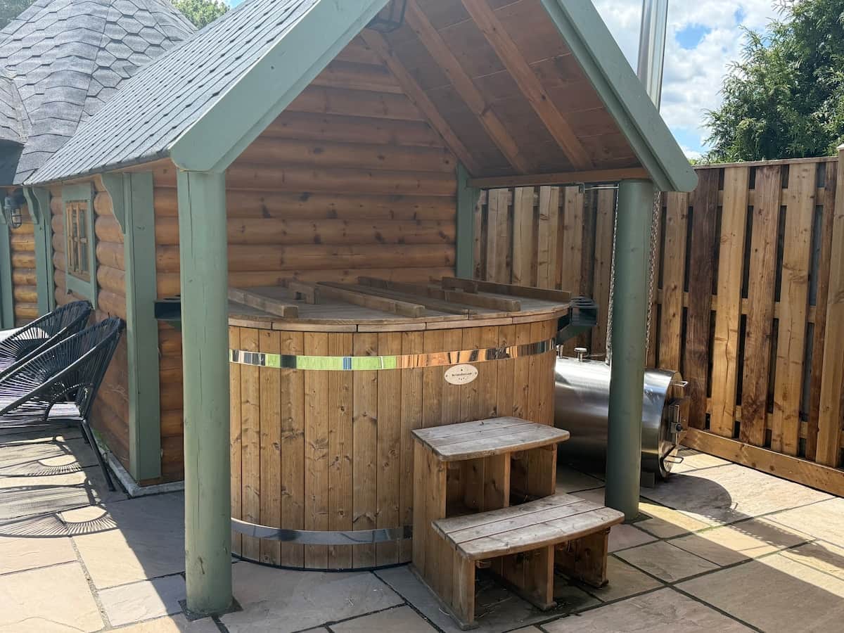 Private Woodfired Hot Tub