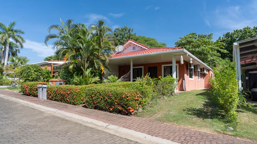 Corner of house