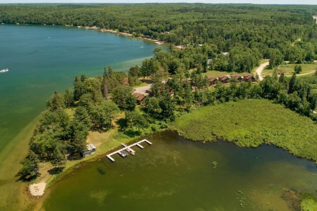 Resort is Located on a Peninsula
