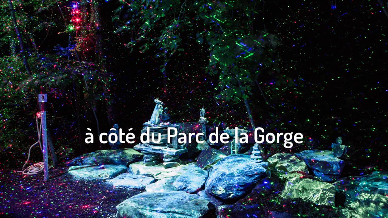 just next to Coaticook river attractions